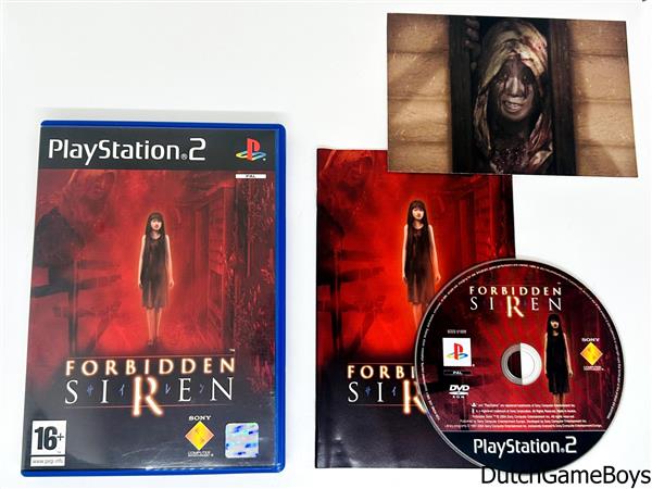 Grote foto playstation 2 ps2 forbidden siren with postcard spelcomputers games playstation 2