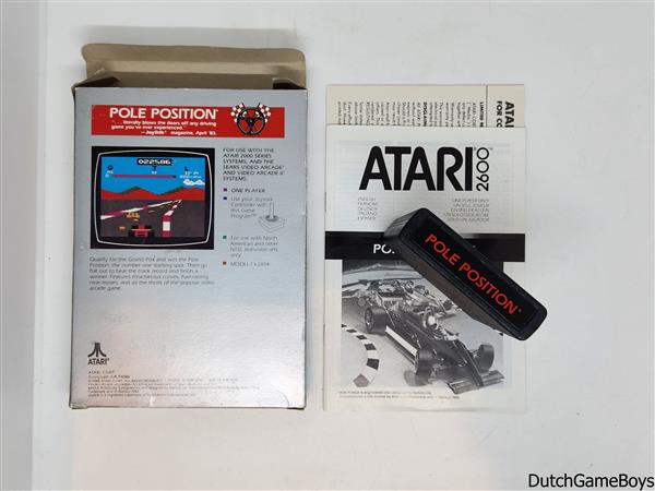 Grote foto atari 2600 pole position spelcomputers games overige games