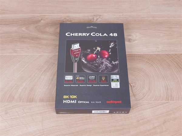 Grote foto audioquest cherry cola 48 highend audio 8k 10k active optical hdmi cable 5 0 metre audio tv en foto onderdelen en accessoires