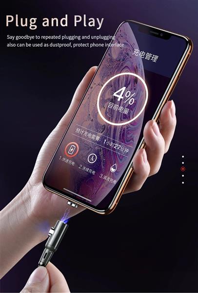 Grote foto drphone lrm series 2 in 1 usb magnetische usb c oplaadkabel 2.4a nylon gevlochten dubbele functie telecommunicatie opladers en autoladers