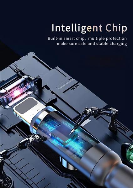 Grote foto drphone lrm series 2 in 1 usb magnetische usb c oplaadkabel 2.4a nylon gevlochten dubbele functie telecommunicatie opladers en autoladers