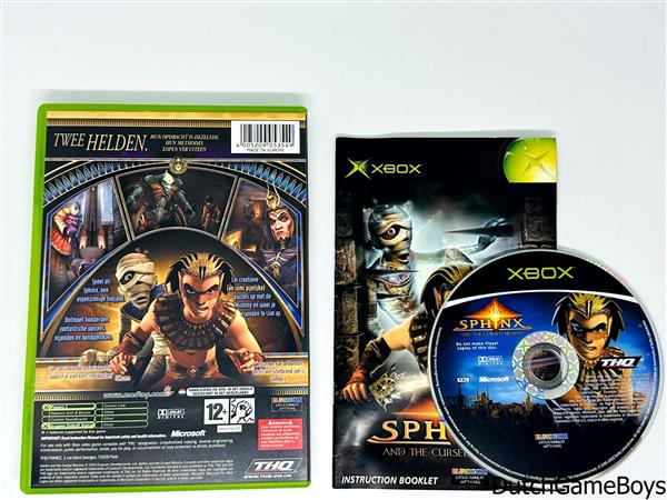 Grote foto xbox classic sphinx and the cursed mummy spelcomputers games overige xbox games