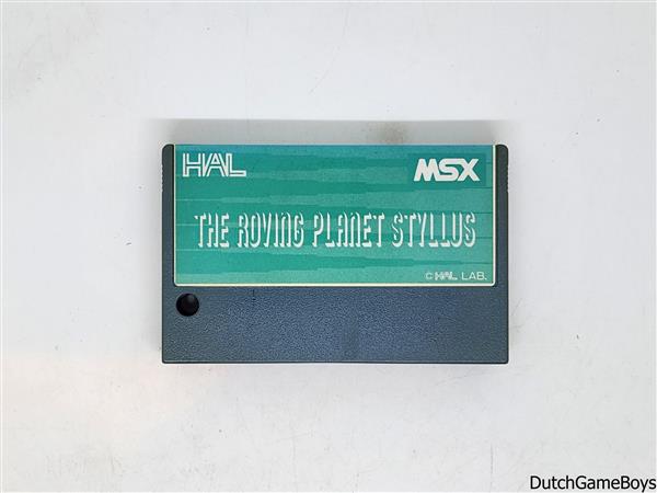 Grote foto msx hal the roving planet styllus spelcomputers games overige games