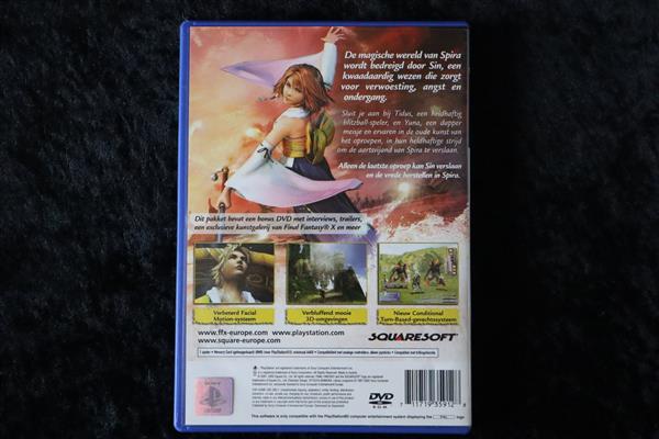 Grote foto final fantasy x playstation 2 ps2 no manual spelcomputers games playstation 2