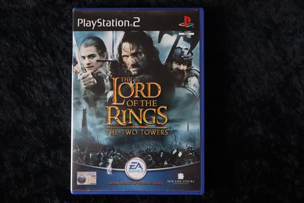 Grote foto the lord of the rings the two towers ps2 no manual spelcomputers games playstation 2