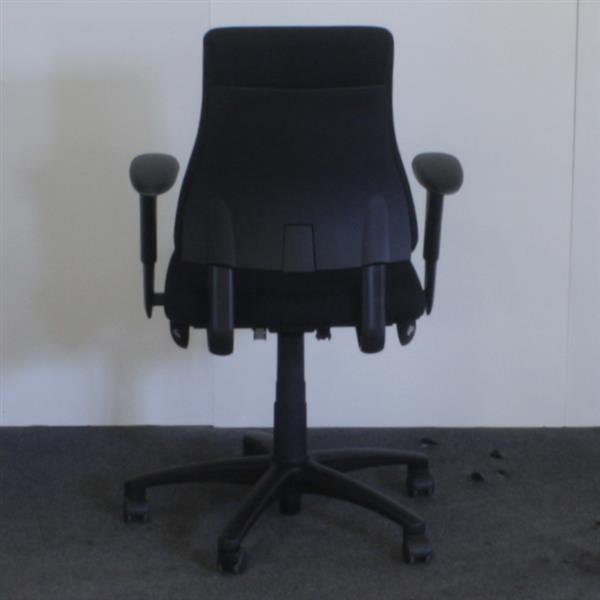 Grote foto pro bureaustoel zwart zwart huis en inrichting stoelen