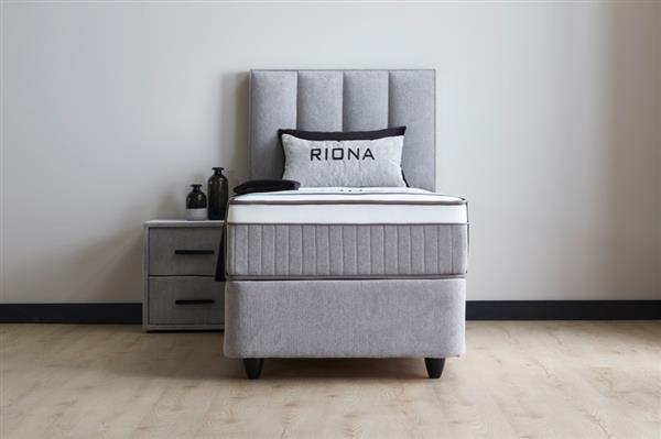 Grote foto riona 1 persoons opbergbed grijs beds supply huis en inrichting bedden