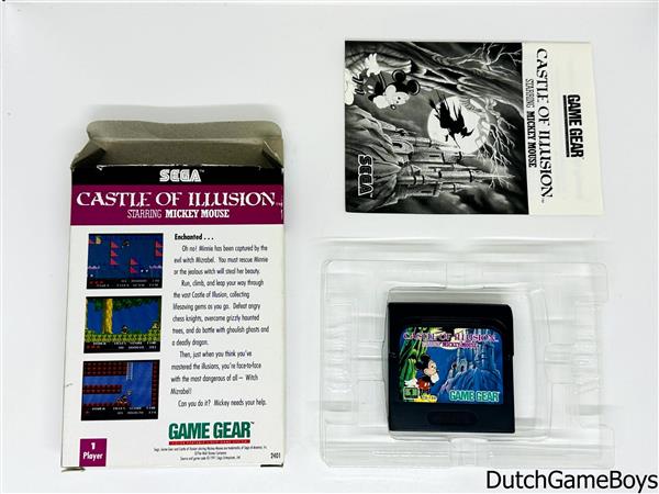 Grote foto sega game gear castle of illusion starring mickey mouse spelcomputers games overige nintendo games
