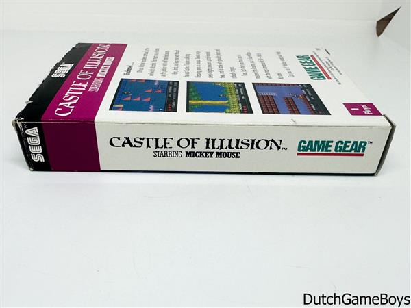 Grote foto sega game gear castle of illusion starring mickey mouse spelcomputers games overige nintendo games