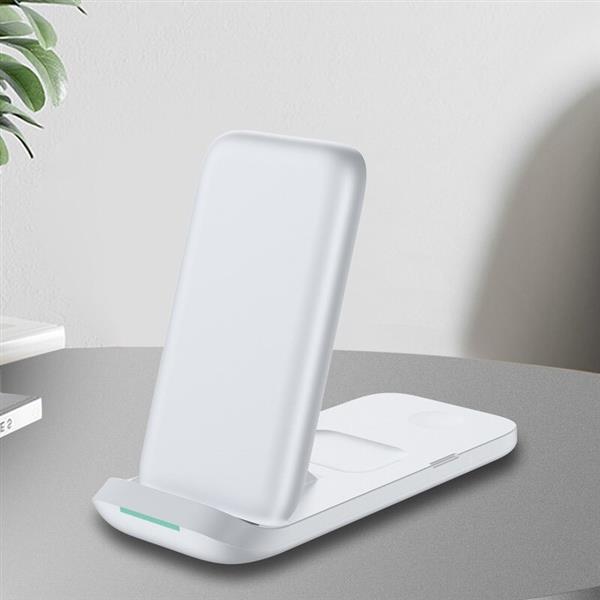 Grote foto drphone dfc6 3 in 1 draadloos laadstation 15w opvouwbaar geschikt voor o.a apple watch iphone telecommunicatie opladers en autoladers