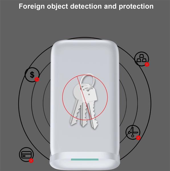 Grote foto drphone dfc6 3 in 1 draadloos laadstation 15w opvouwbaar geschikt voor o.a apple watch iphone telecommunicatie opladers en autoladers