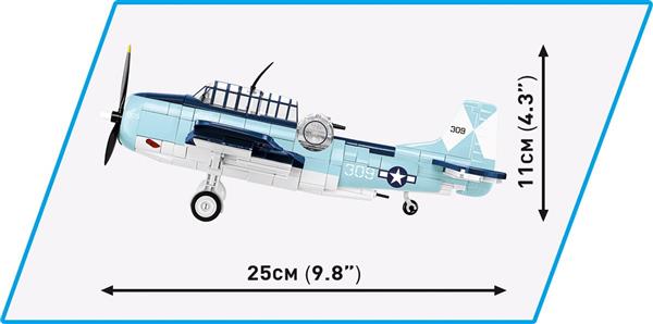 Grote foto cobi 5752 grumman tbf avenger kinderen en baby overige