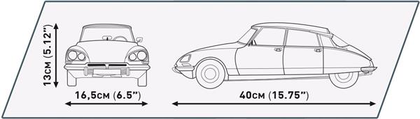 Grote foto cobi 24348 citroen ds21 pallas 1968 kinderen en baby overige