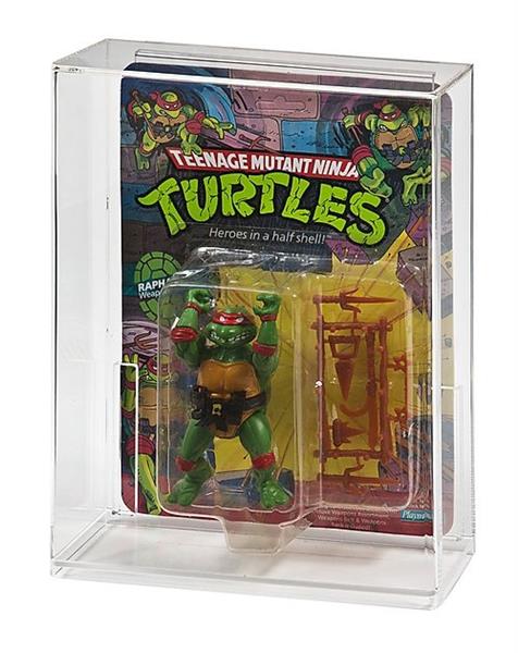 Grote foto custom order teenage mutant ninja turtles tmnt carded action figure display case verzamelen speelgoed
