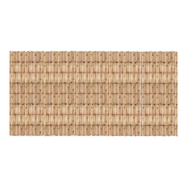 Grote foto casa.pro rietmat allzio rol 10 15 mm 300x150 cm natural tuin en terras hekken en schuttingen