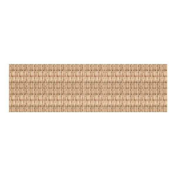 Grote foto casa.pro rietmat allzio rol 10 15 mm 500x150 cm natural tuin en terras hekken en schuttingen