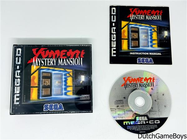 Grote foto sega mega cd yumemi mystery mansion spelcomputers games overige merken