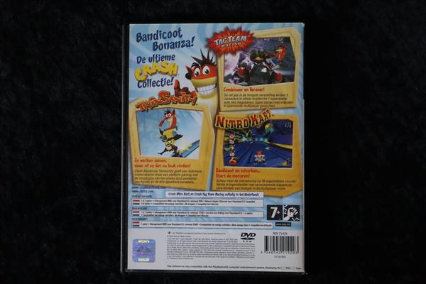 Grote foto crash bandicoot action pack nitro kart ps2 no manual spelcomputers games playstation 2