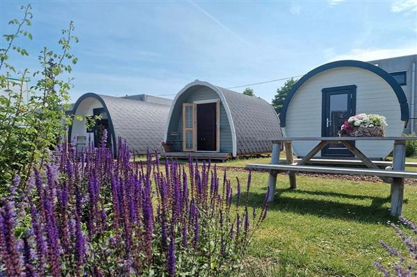 Grote foto camping pods trekkershut glamping sport en fitness sauna