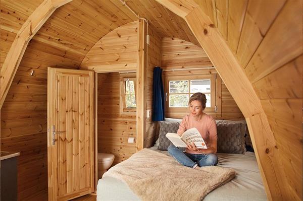 Grote foto camping pods trekkershut glamping sport en fitness sauna