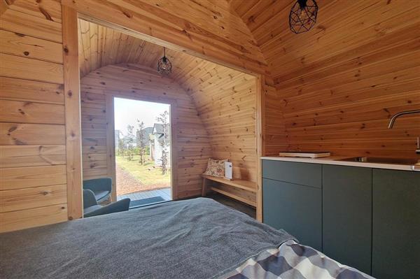 Grote foto camping pods trekkershut glamping sport en fitness sauna