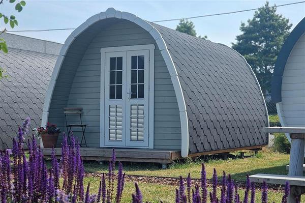Grote foto camping pods trekkershut glamping sport en fitness sauna