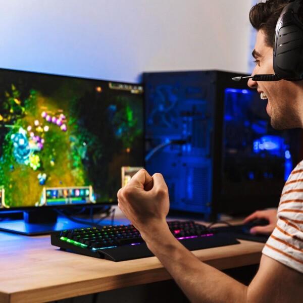 Grote foto lifegoods gaming toetsenbord en muis usb bedraad 7 led kleuren regenboog 800 3200 dpi qwerty computers en software toetsenborden