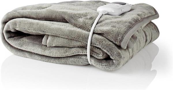 Grote foto elektrische deken bovendeken 1 persoon 180 x 130 cm 9 warmte standen wasmachinebestendig huis en inrichting bedden