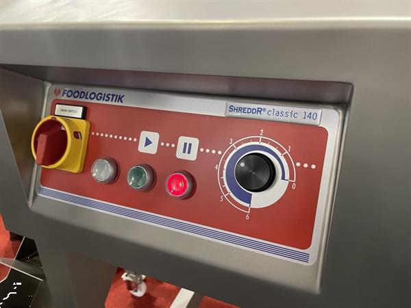 Grote foto foodlogistik shreddr classic 140 snijmachine voor blokken juliene reepjes friet en plakken agrarisch tuinbouw