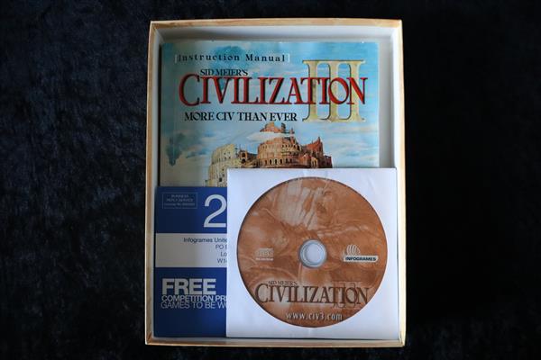 Grote foto sid meier civilization iii pc big box spelcomputers games pc