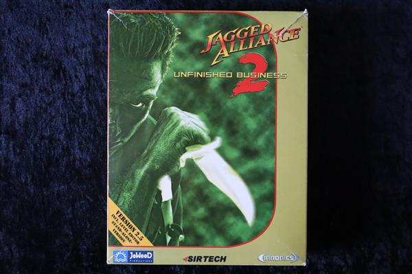 Grote foto jagged alliance 2 unfinished business pc big box spelcomputers games pc
