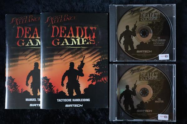 Grote foto jagged alliance deadly games pc big box spelcomputers games pc