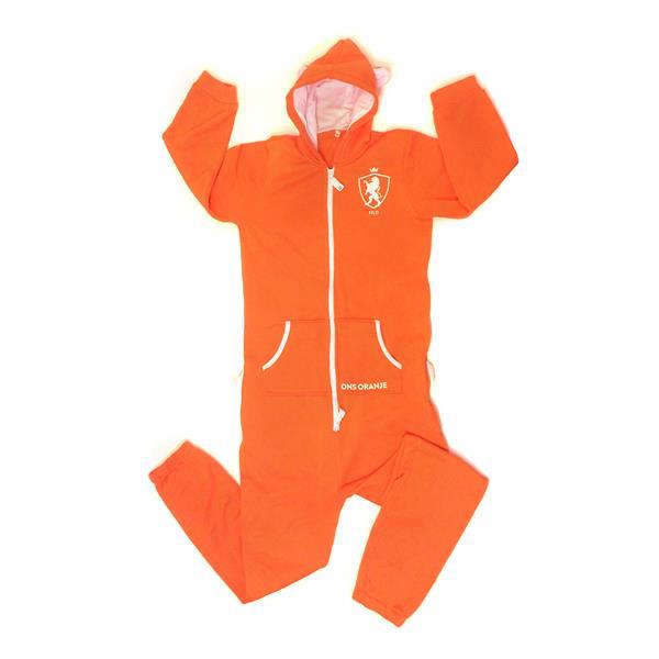 Grote foto kingsdayspecial oranjedutchonesie maat s m l kleding dames verkleedkleding