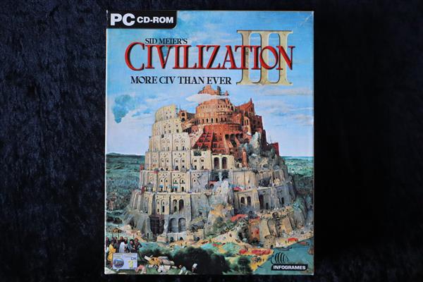 Grote foto sid meier civilization iii pc big box spelcomputers games pc