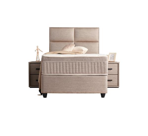 Grote foto senna 1 persoons opbergbed beige beds supply huis en inrichting bedden