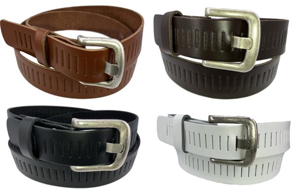 Grote foto 100 leren kwaliteits gleuf riem 4cm breed kleding dames riemen