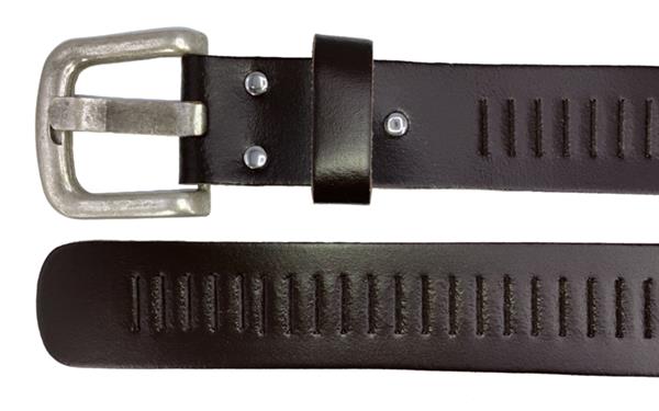 Grote foto 100 leren kwaliteits gleuf riem 4cm breed kleding dames riemen