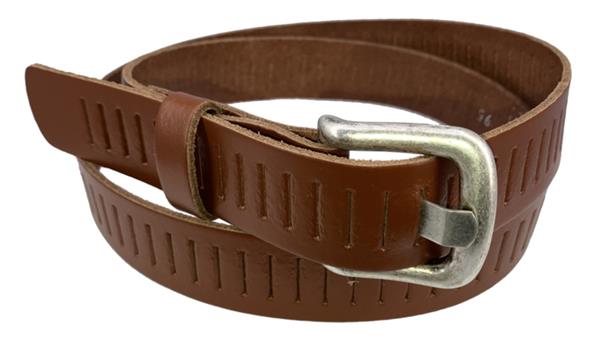 Grote foto 100 leren kwaliteits gleuf riem 4cm breed kleding dames riemen