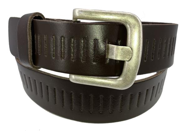 Grote foto 100 leren kwaliteits gleuf riem 4cm breed kleding dames riemen