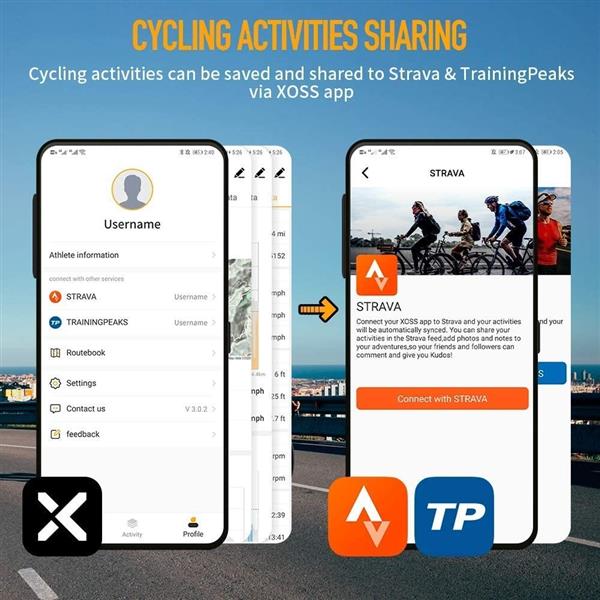 Grote foto drphone fc4 gps fietscomputer strava snelheidsmeter met cadanssensor hartslagsensor ipx7 w computers en software overige computers en software