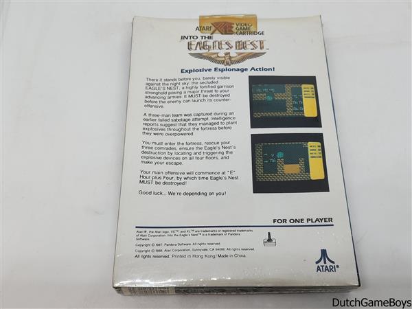 Grote foto atari xe xl into the eagles nest new sealed spelcomputers games overige games