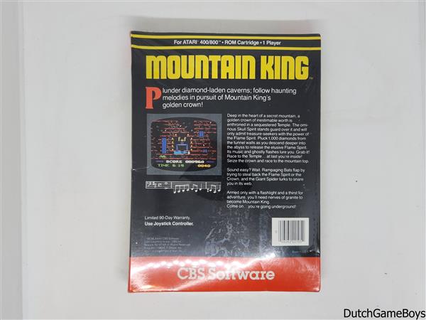 Grote foto atari 400 800 mountain king new sealed spelcomputers games overige games