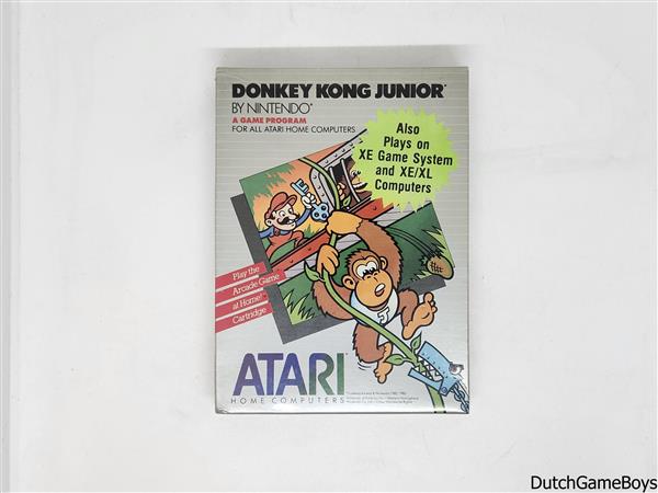 Grote foto atari 400 800 xe xl donkey kong junior new sealed spelcomputers games overige games