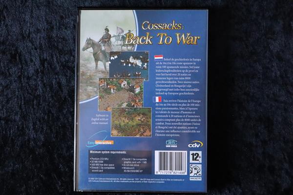 Grote foto the games collection cossacks back to war pc game spelcomputers games pc
