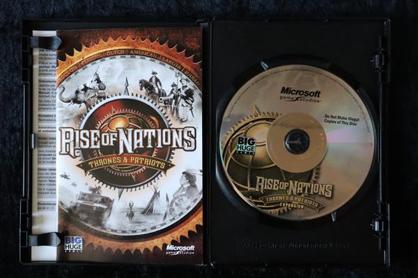 Grote foto rise of nations thrones patriots pc game spelcomputers games pc