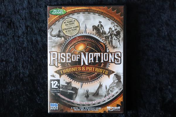 Grote foto rise of nations thrones patriots pc game spelcomputers games pc