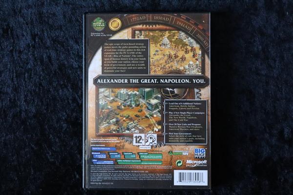 Grote foto rise of nations thrones patriots pc game spelcomputers games pc