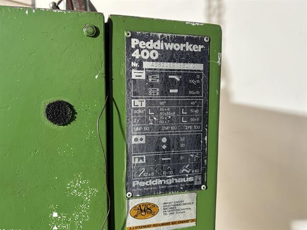 Grote foto pons knipmachine ponsmachine knipbank peddinghaus peddiworker 400 doe het zelf en verbouw ijzerwaren en bevestigingsmiddelen