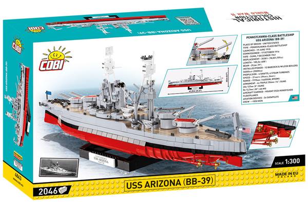 Grote foto cobi 4843 battleship uss arizona kinderen en baby overige