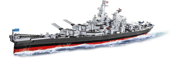 Grote foto cobi 4836 battleship iowa class 4in1 kinderen en baby overige